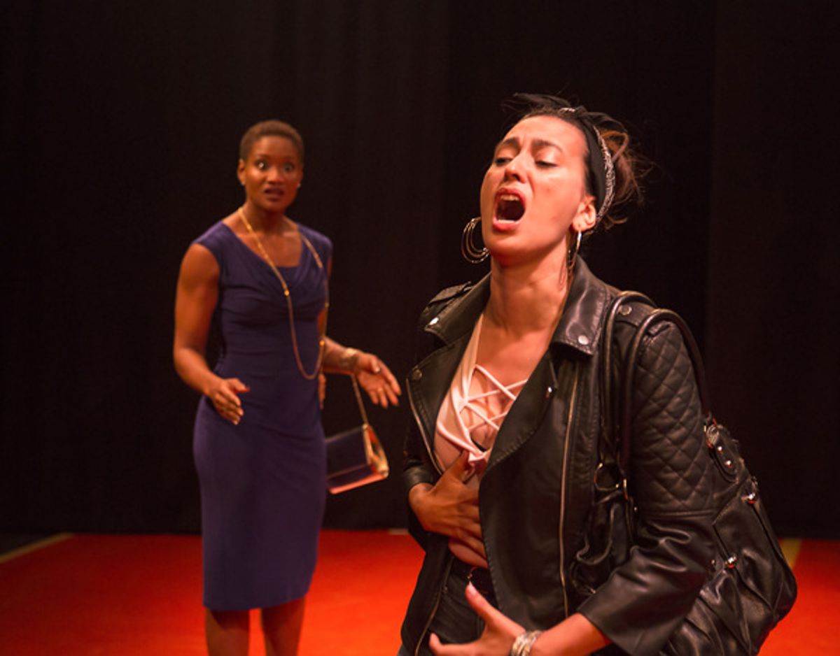 Renae-Marie Brewster and Anna Lamadrid at 