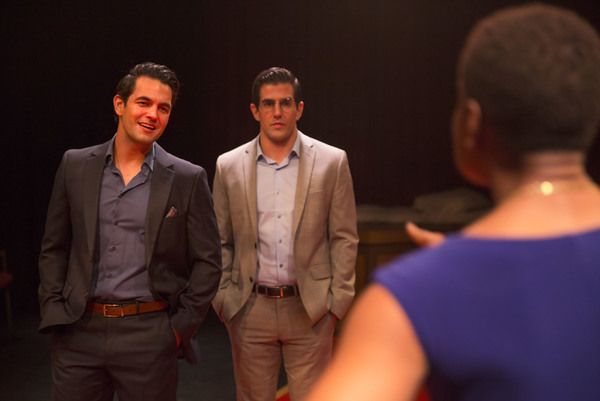 Joseph Valdez, Adrian Gonzalez and Renae-Marie Brewster Photo