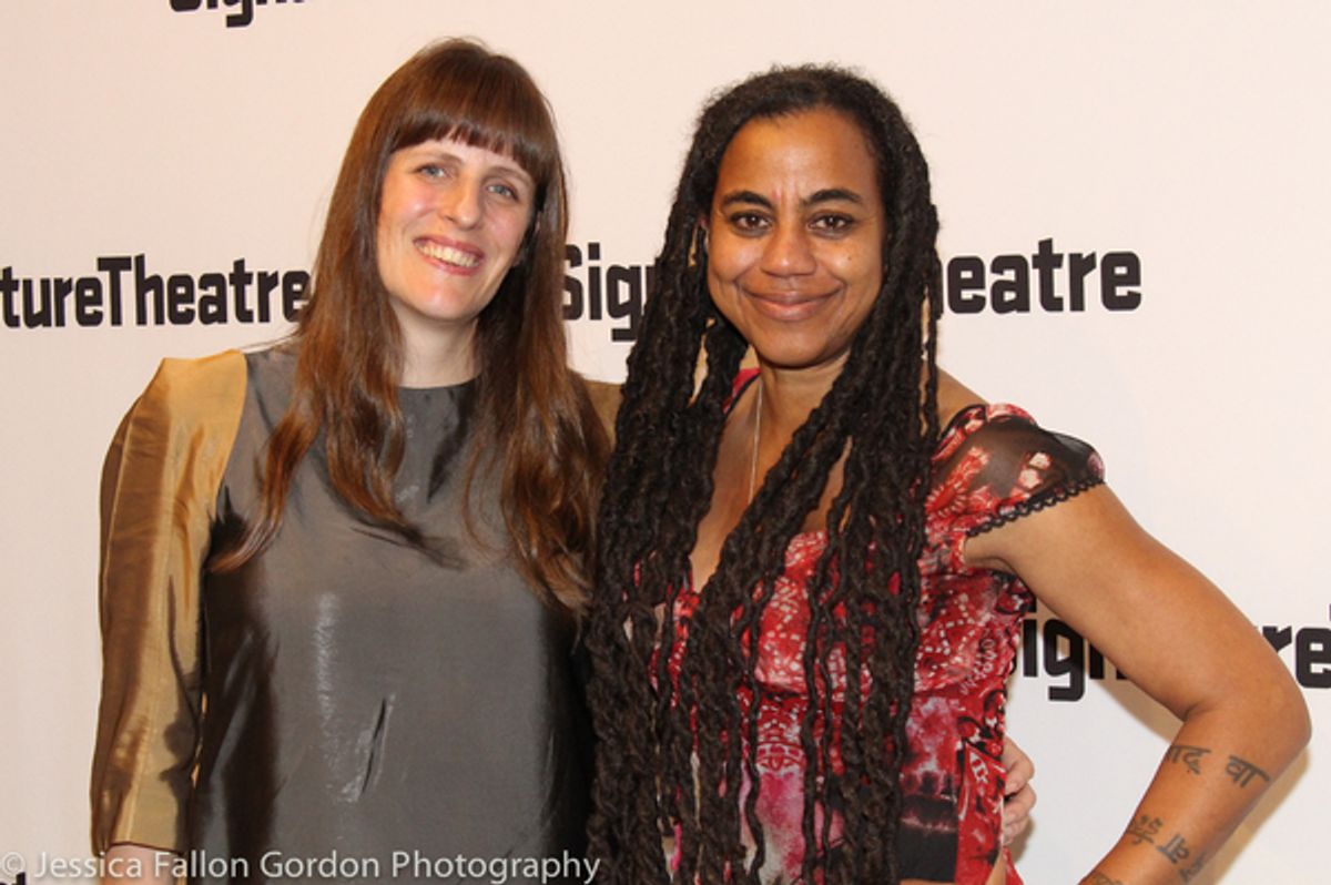 Sarah Benson and Suzan-Lori Parks at 