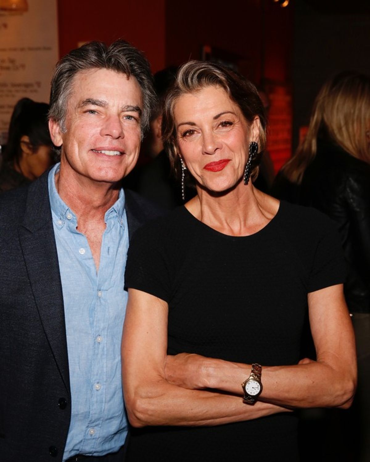 Peter Gallagher and Wendie Malick at 