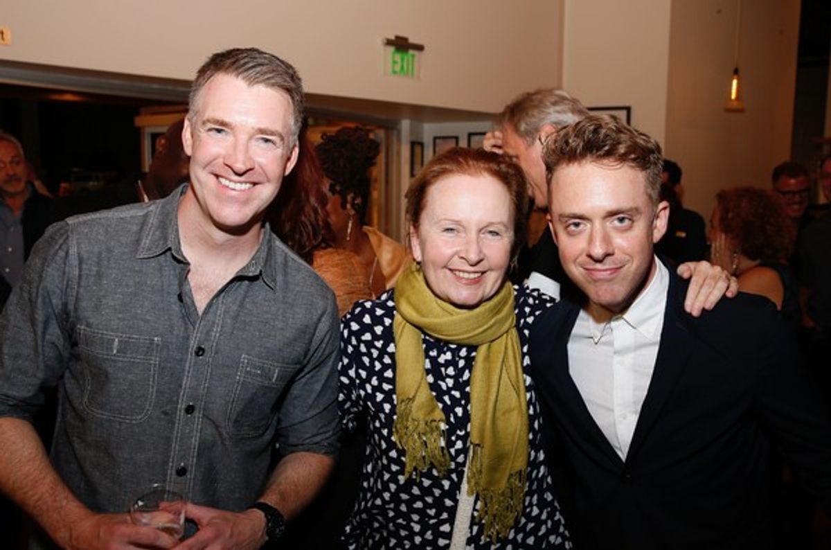 Brian Hutchison, Kate Burton and Max Jenkins at 