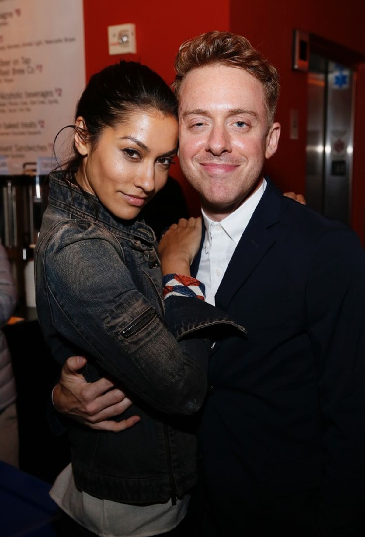 Janina Gavankar and Max Jenkins at 