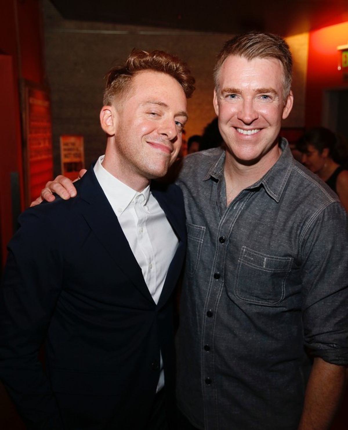 Max Jenkins and Brian Hutchison at 