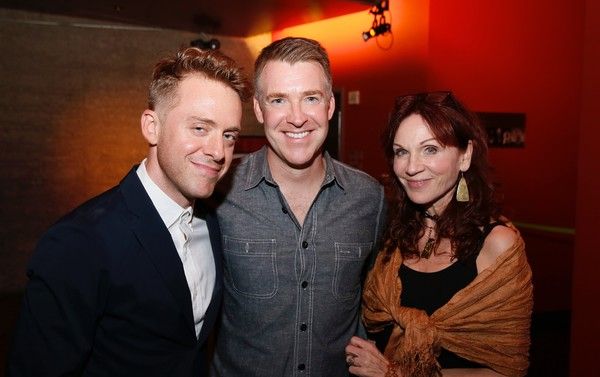 Max Jenkins, Brian Hutchison and Marilu Henner Photo