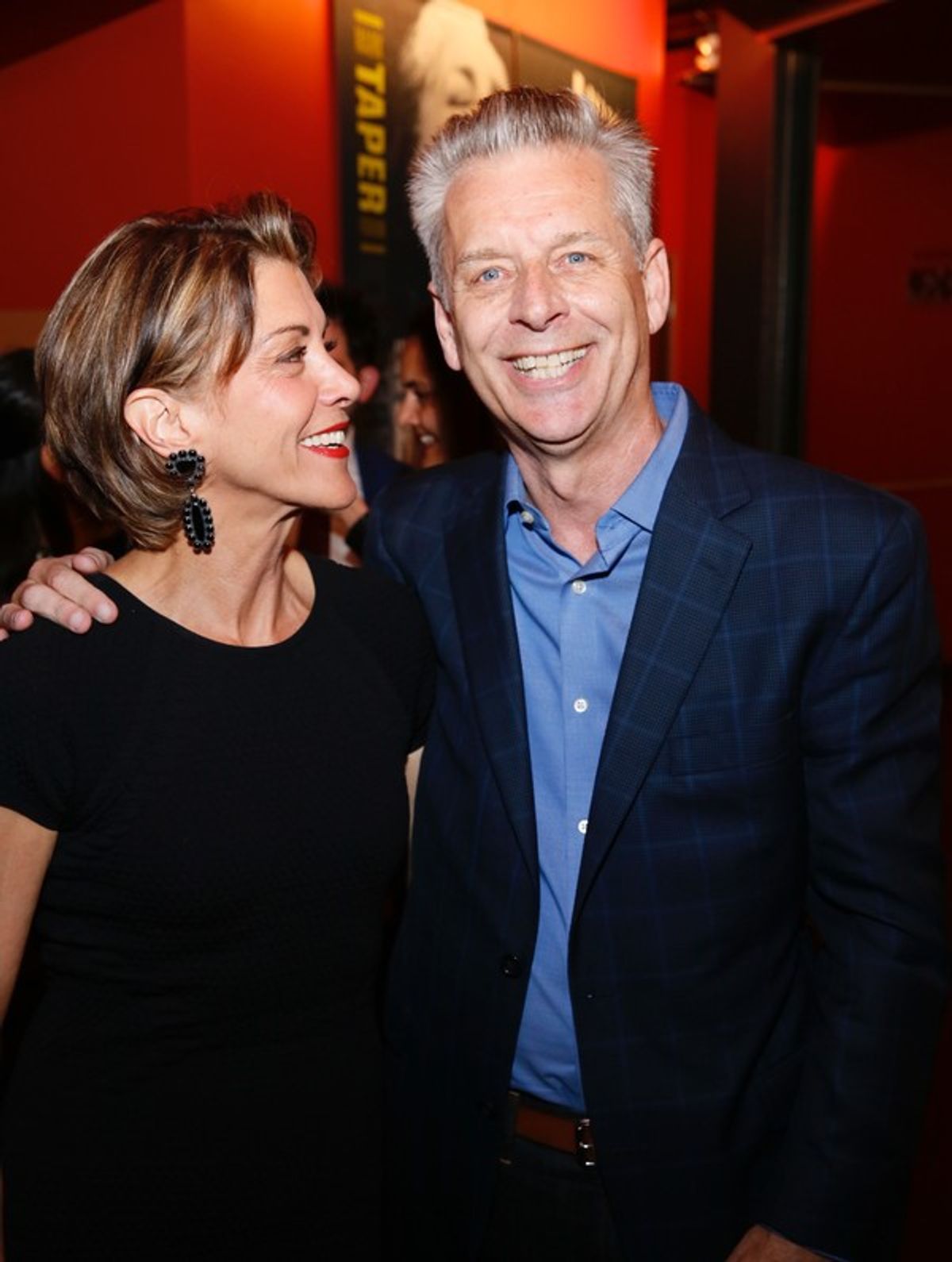 Wendie Malick and Michael Ritchie at 