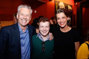 Michael Ritchie, Tom Phelan and Wendie Malick Photo