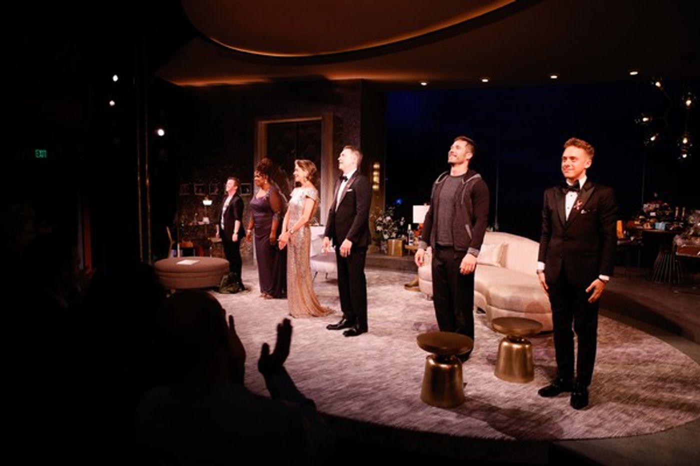 Photo Flash: Inside Opening Night of BIG NIGHT, Starring Brian Hutchinson, Wendie Malick, and More at the Douglas  Image