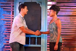 Leith Burke and Maya Lynne Robinson @ BroadwayWorld Leith Burke and Maya Lynne Robinson Photo