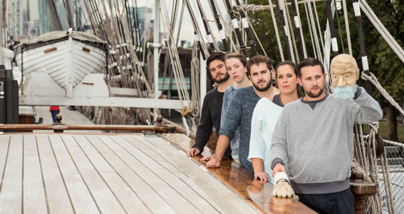 Photo Flash: Cast of IN OUR HANDS Poses Aboard The Cutty Sark Photo Flash: Cast of IN OUR HANDS Poses Aboard The Cutty Sark Image