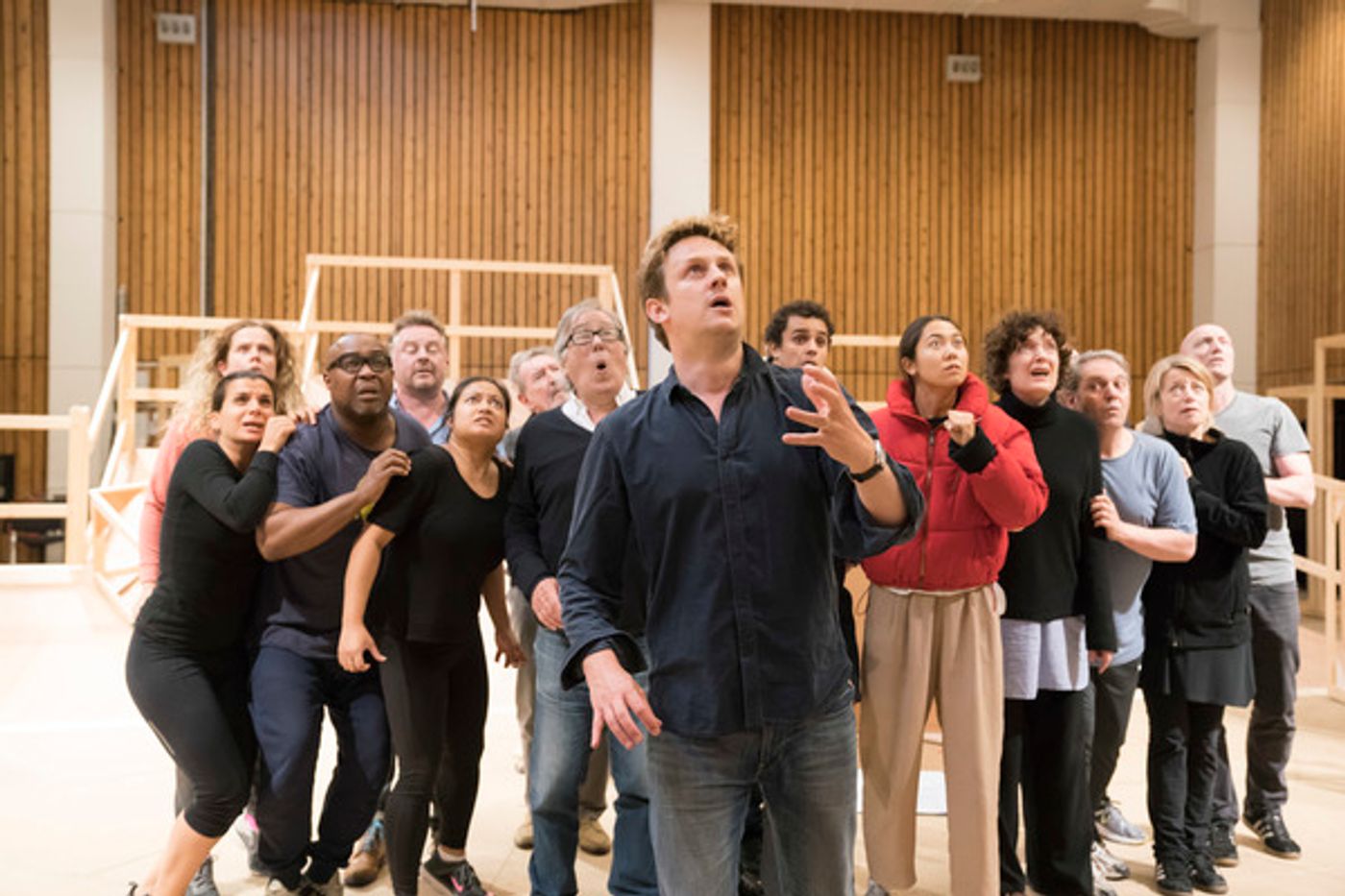 Photo Flash: In Rehearsal for SAINT GEORGE AND THE DRAGON at the National Theatre  Image