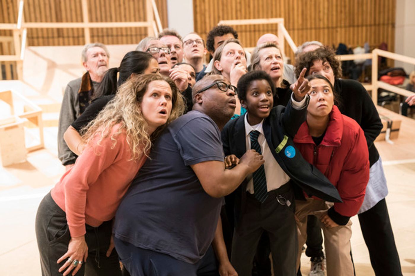 Photo Flash: In Rehearsal for SAINT GEORGE AND THE DRAGON at the National Theatre  Image