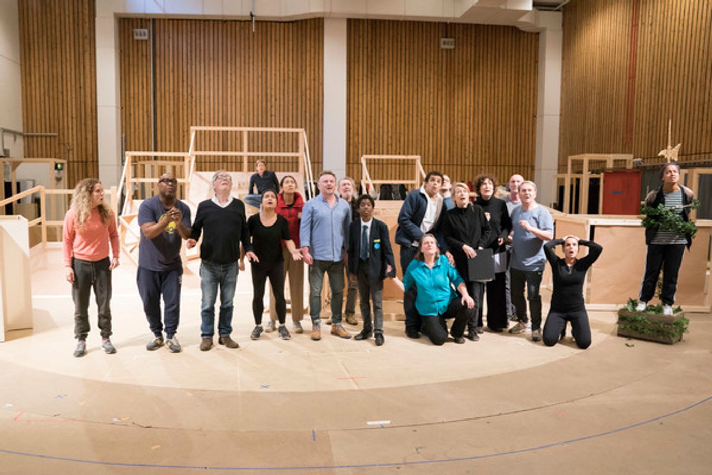 Photo Flash: In Rehearsal for SAINT GEORGE AND THE DRAGON at the National Theatre  Image