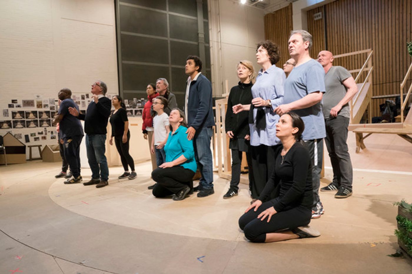 Photo Flash: In Rehearsal for SAINT GEORGE AND THE DRAGON at the National Theatre  Image