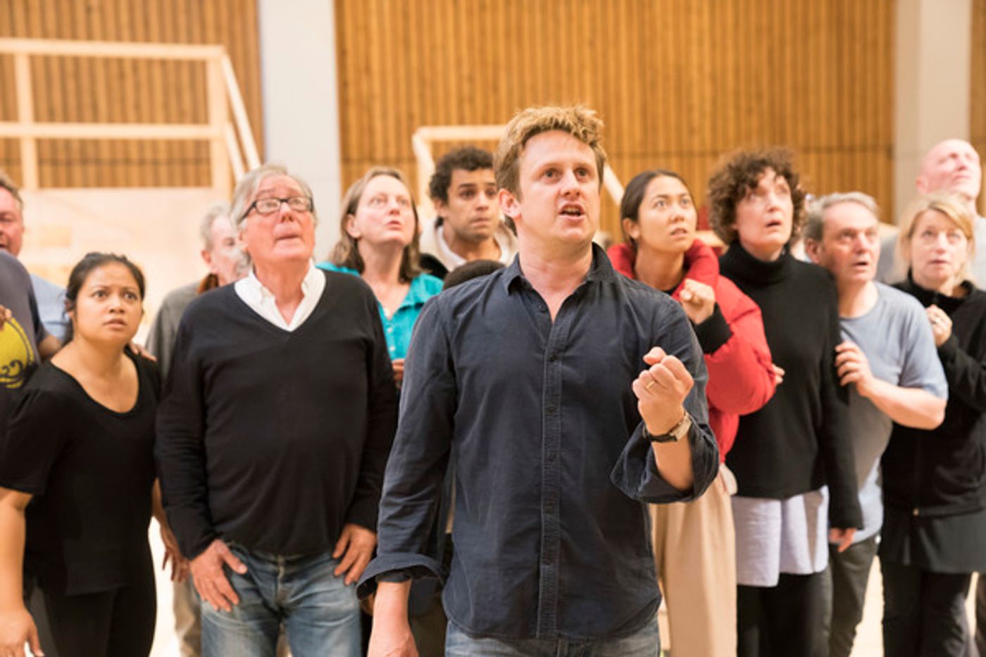 Photo Flash: In Rehearsal for SAINT GEORGE AND THE DRAGON at the National Theatre  Image