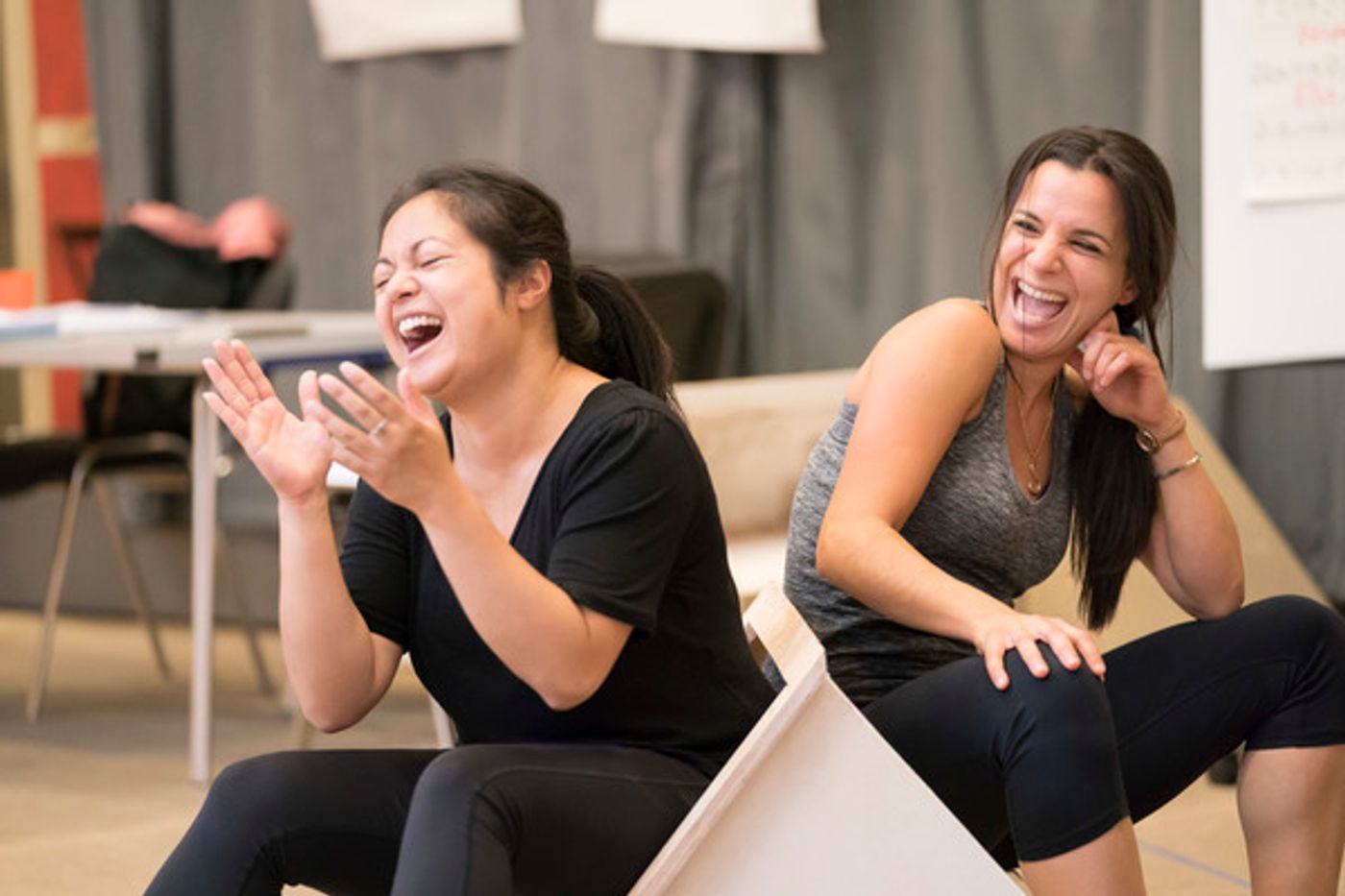 Photo Flash: In Rehearsal for SAINT GEORGE AND THE DRAGON at the National Theatre  Image