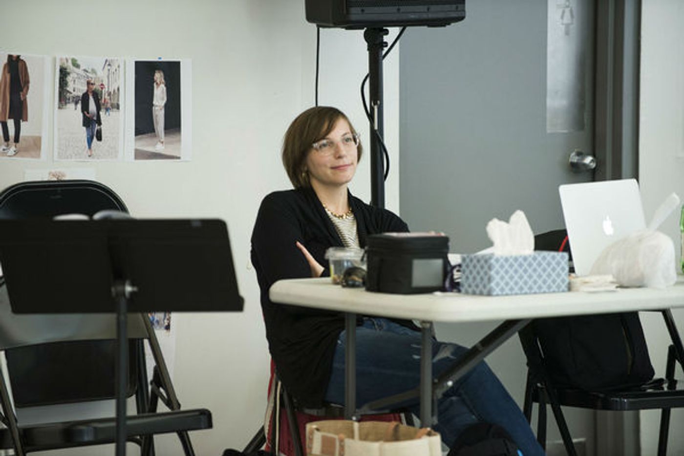 Photo Flash: In Rehearsal for Roundabout's THE LAST MATCH Off-Broadway  Image