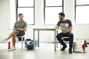 Wilson Bethel and Alex Mickiewicz @ BroadwayWorld Wilson Bethel and Alex Mickiewicz Photo