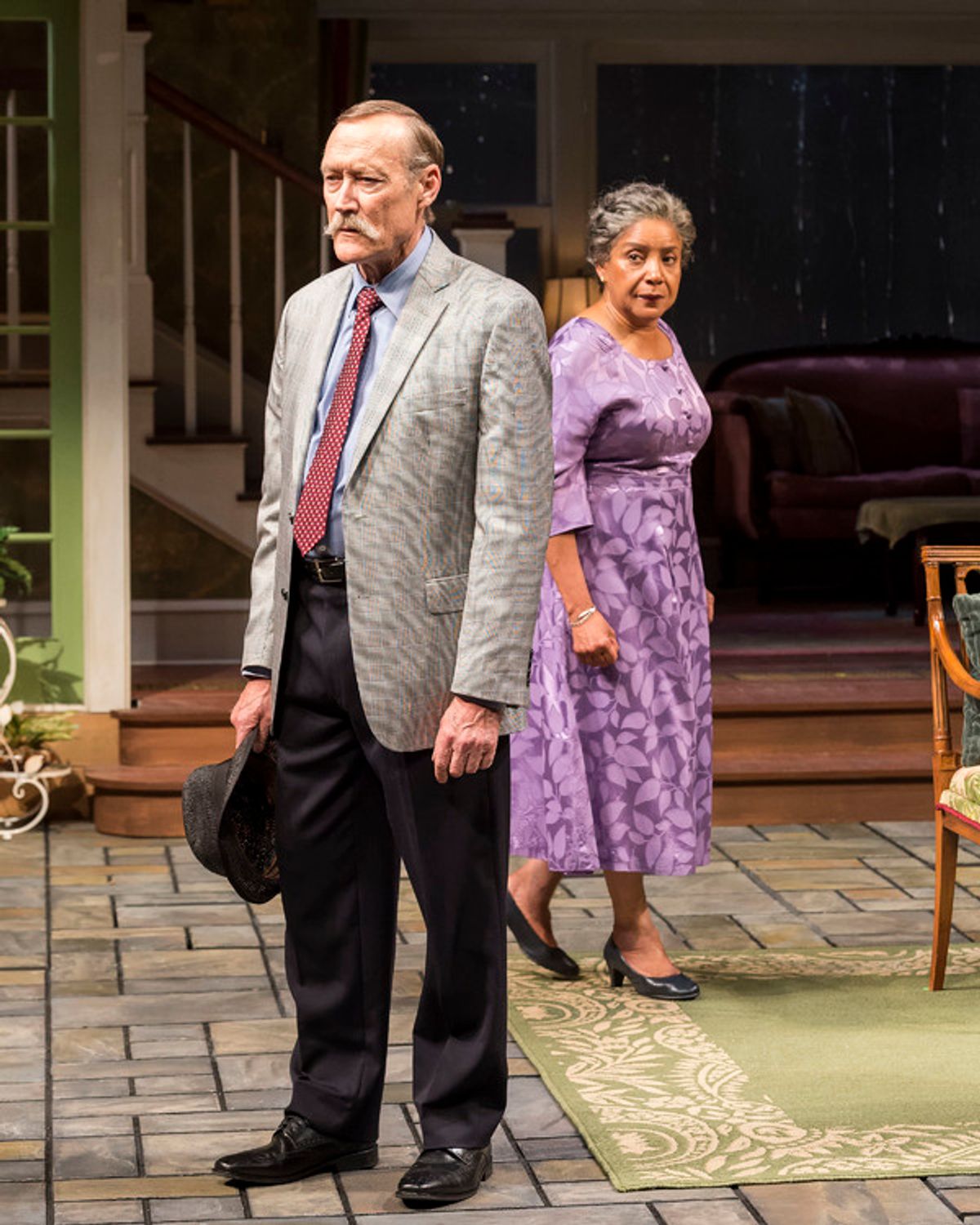 James Carpenter and Phylicia Rashad at 