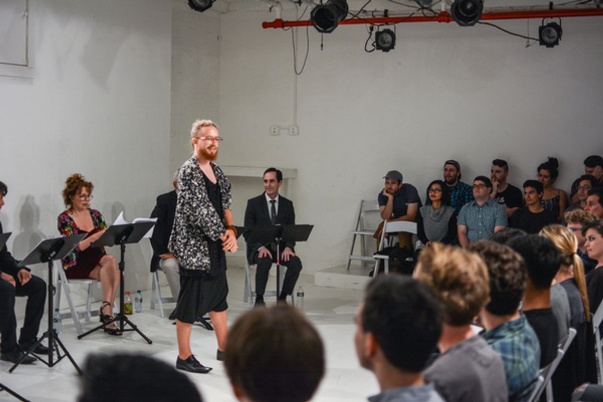 Deirdre O'Connell, Kelley Van Dilla, Bill Connington
 at 