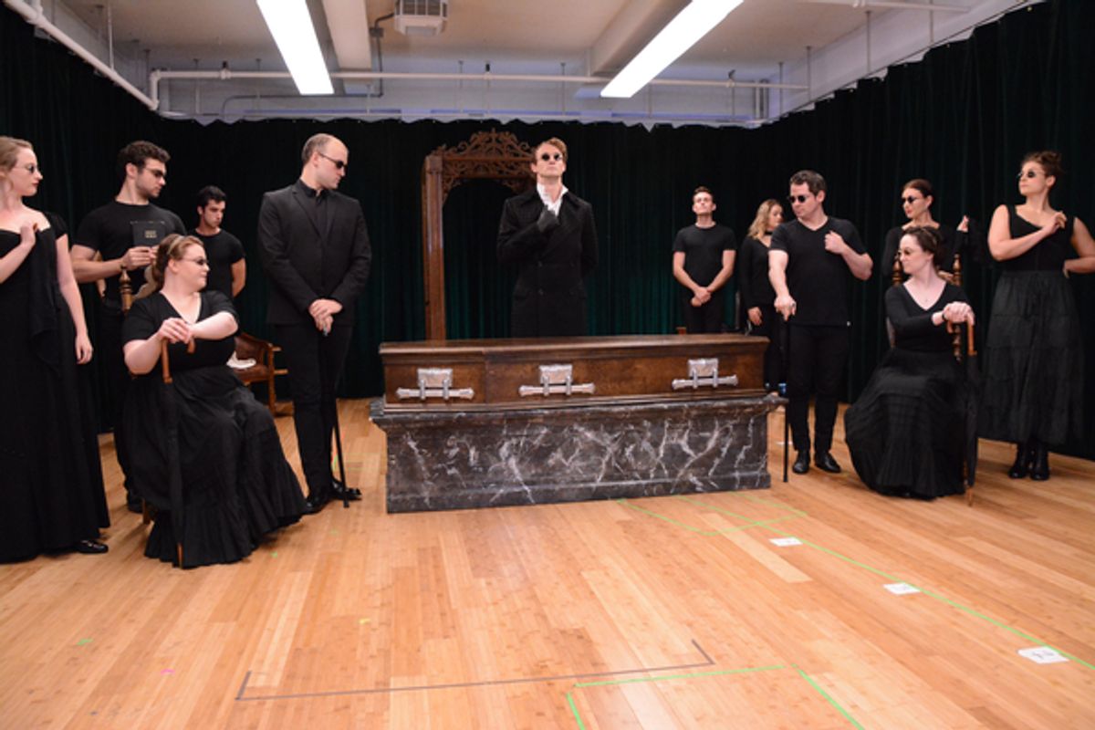 Blake Price and Timothy Aaron Cooper, Ashton Michael Corey, Mia Fitzgibbon. Colleen Gallagher, Brianna Gantsweg, Tyler Lenhart, Kristen Kane, Conor McGIffin, Ryne Nardecchia and Rosie Webber at 