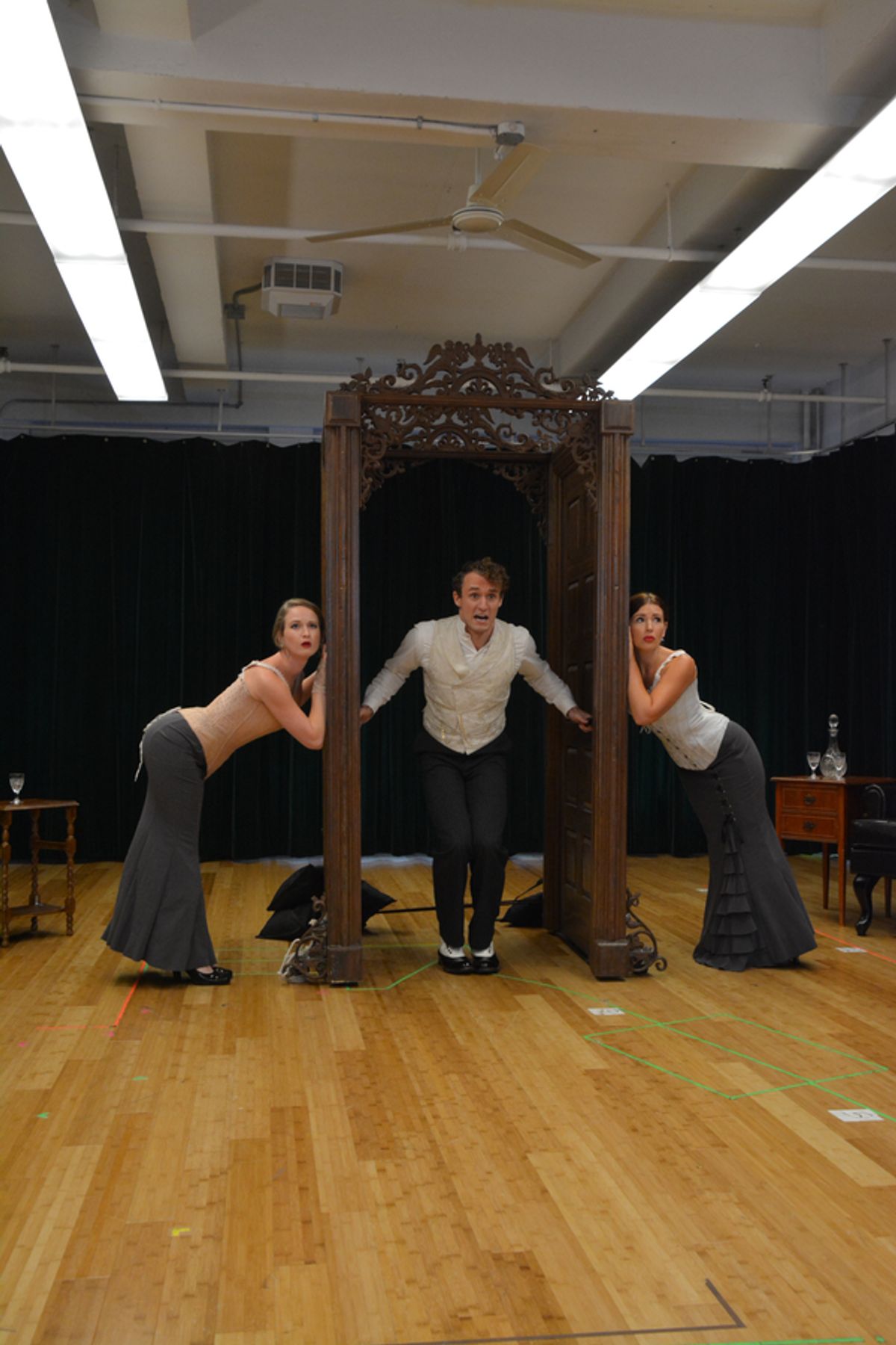 Colleen McLaughlin, Blake Price and Erin Mcintyre at 