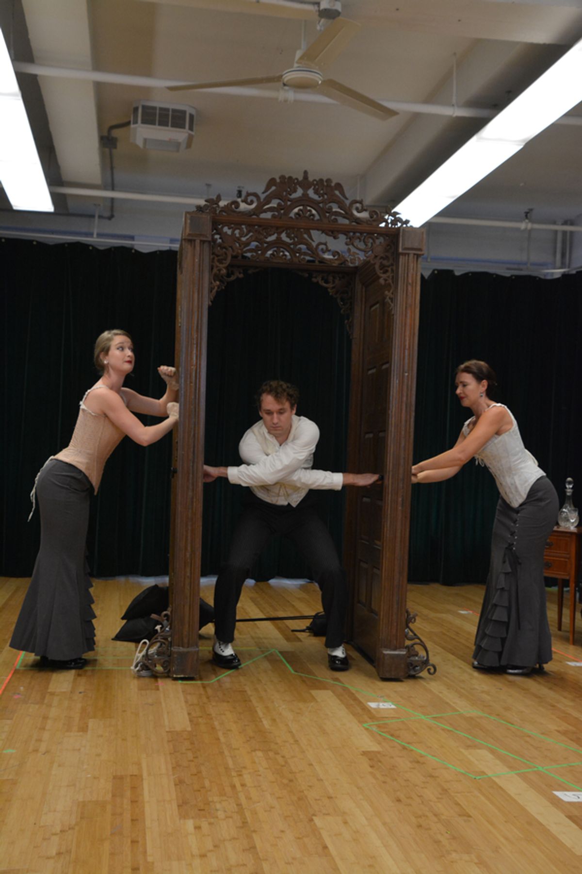 Colleen McLaughlin, Blake Price and Erin Mcintyre at 