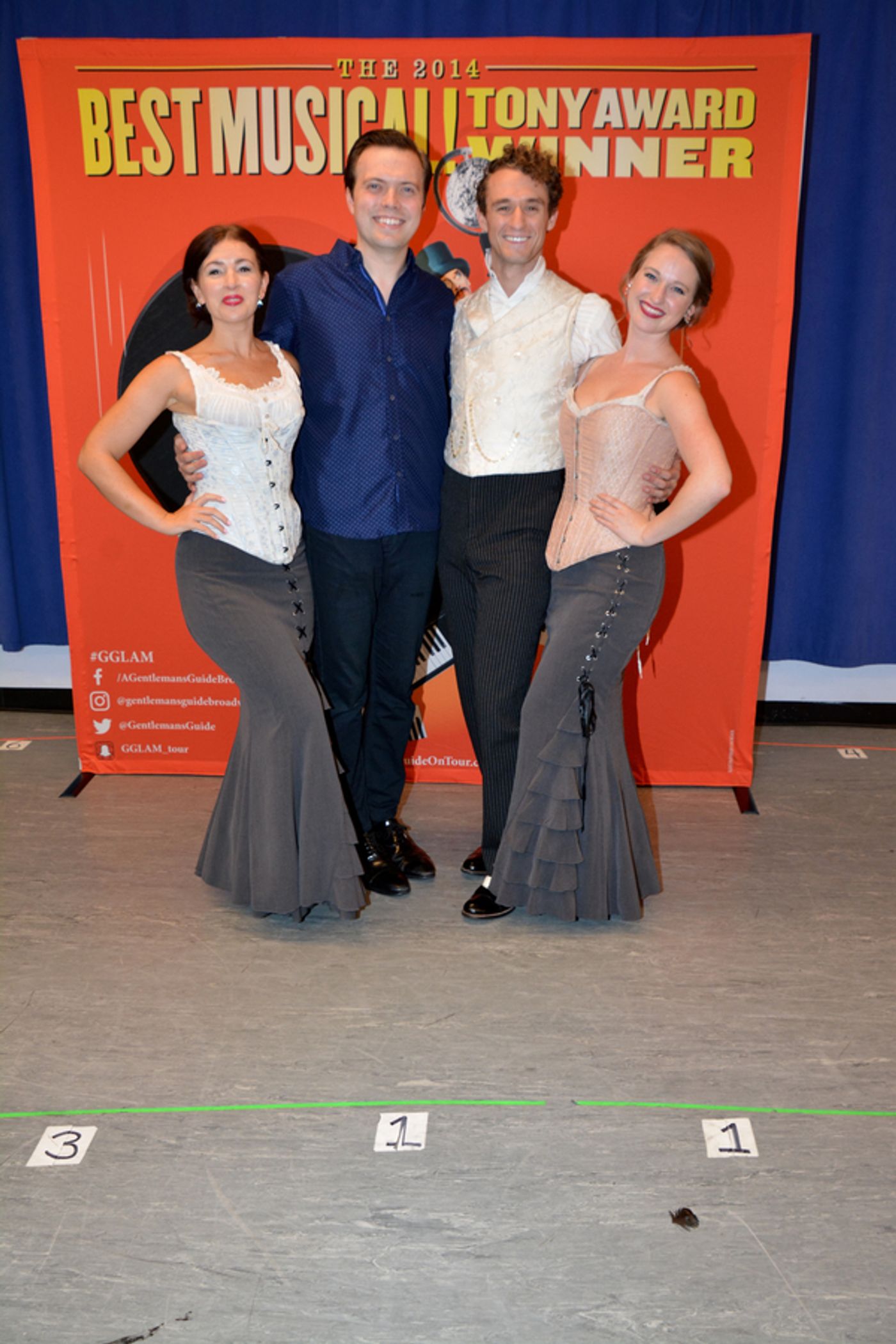 Photo Coverage: The D'Ysquith's Get Ready to Hit the Road for A GENTLEMAN'S GUIDE TO LOVE AND MURDER Tour!  Image