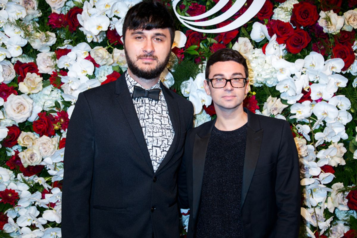 Brad Walsh, Christian Siriano at 