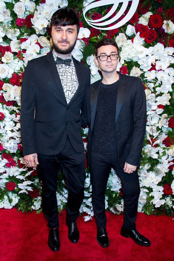 Brad Walsh, Christian Siriano Photo