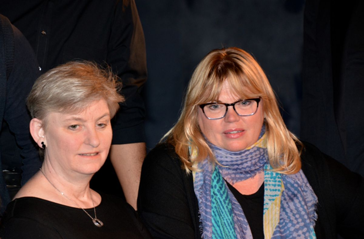 Lauren Yarger and Jenn Thompson at 