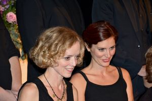 Nancy Anderson and Mara Davi @ BroadwayWorld Nancy Anderson and Mara Davi Photo