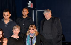 David Huynh, Brandon Jones, Terry Teachout, Lauren Yarger and Jenn Thompson @ BroadwayWorld David Huynh, Brandon Jones, Terry Teachout, Lauren Yarger and Jenn Thompson Photo