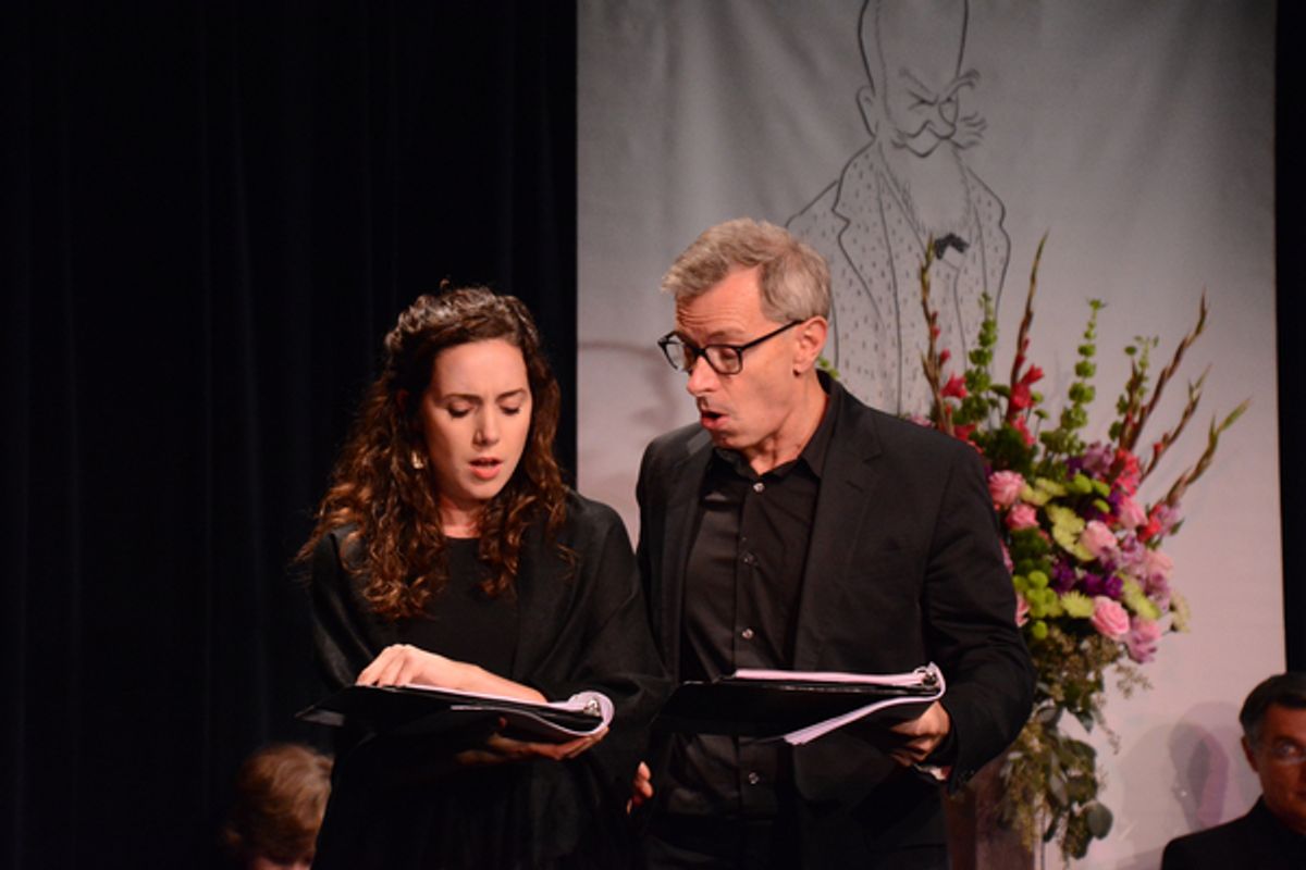 Talene Monahon and Arnie Burton at 