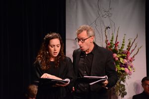 Talene Monahon and Arnie Burton @ BroadwayWorld Talene Monahon and Arnie Burton Photo