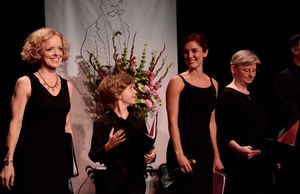 Nancy Anderson, Finn Douglas, Mara Davi and Lauren Yarger @ BroadwayWorld Nancy Anderson, Finn Douglas, Mara Davi and Lauren Yarger Photo