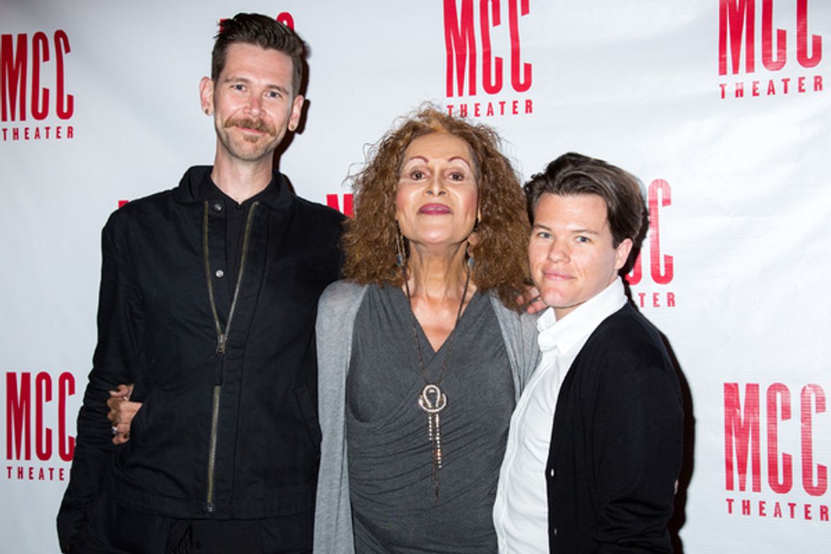 Philip Dawkins, Miss Gloria Allen, Will Davis at 