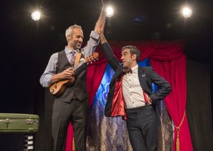 Jeb Colwell and Joshua Holden. Photo by Richard Termine. Photo