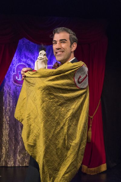 Joshua Holden and Mr. Nicholas. Photo by Richard Termine. Photo