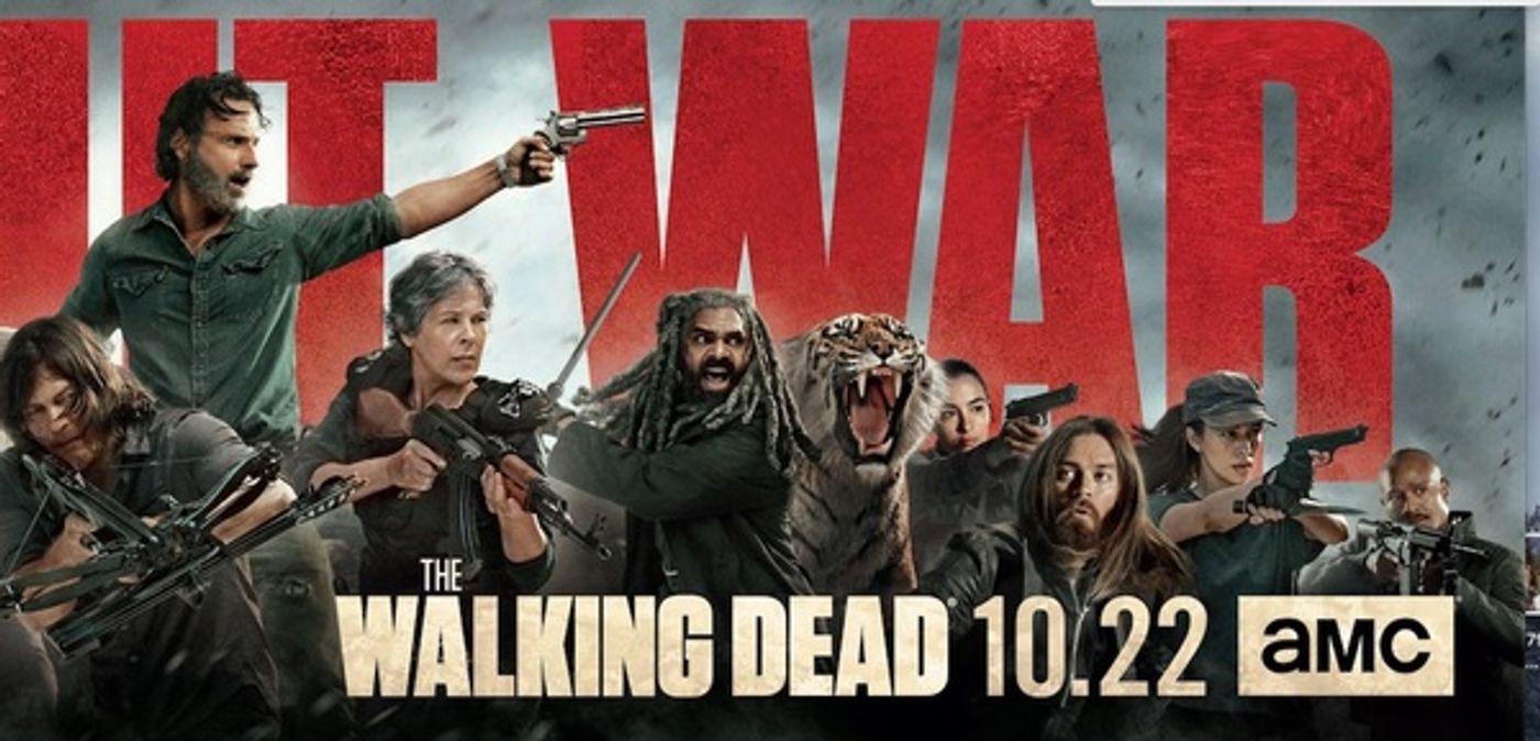 Photo Flash: AMC Releases THE WALKING DEAD Season Eight Key Art  Image