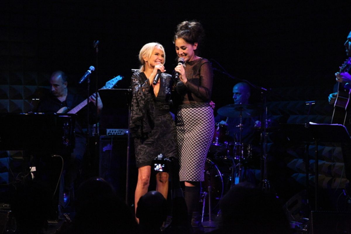 Kristin Chenoweth and Samia Finnerty at 