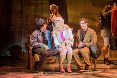 Michael Hamway, Lucie Jones and David Barrett Photo