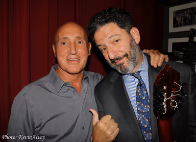 Gianni Valenti and John Pizzarelli Photo