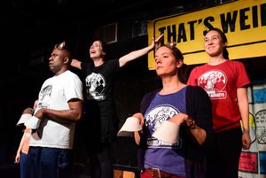 Bradford Stevens, Raquel Torre, Mary Winn Heider and Emily Marso Photo