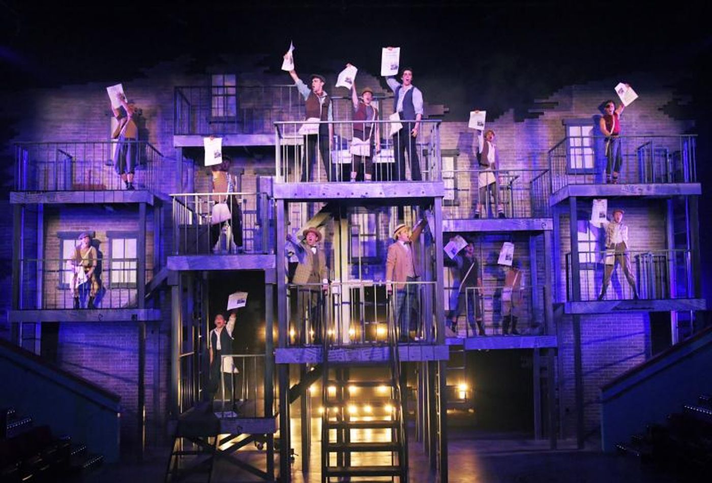 Review: Seizing the Day with DISNEY'S NEWSIES THE MUSICAL at Orlando Repertory Theatre  Image
