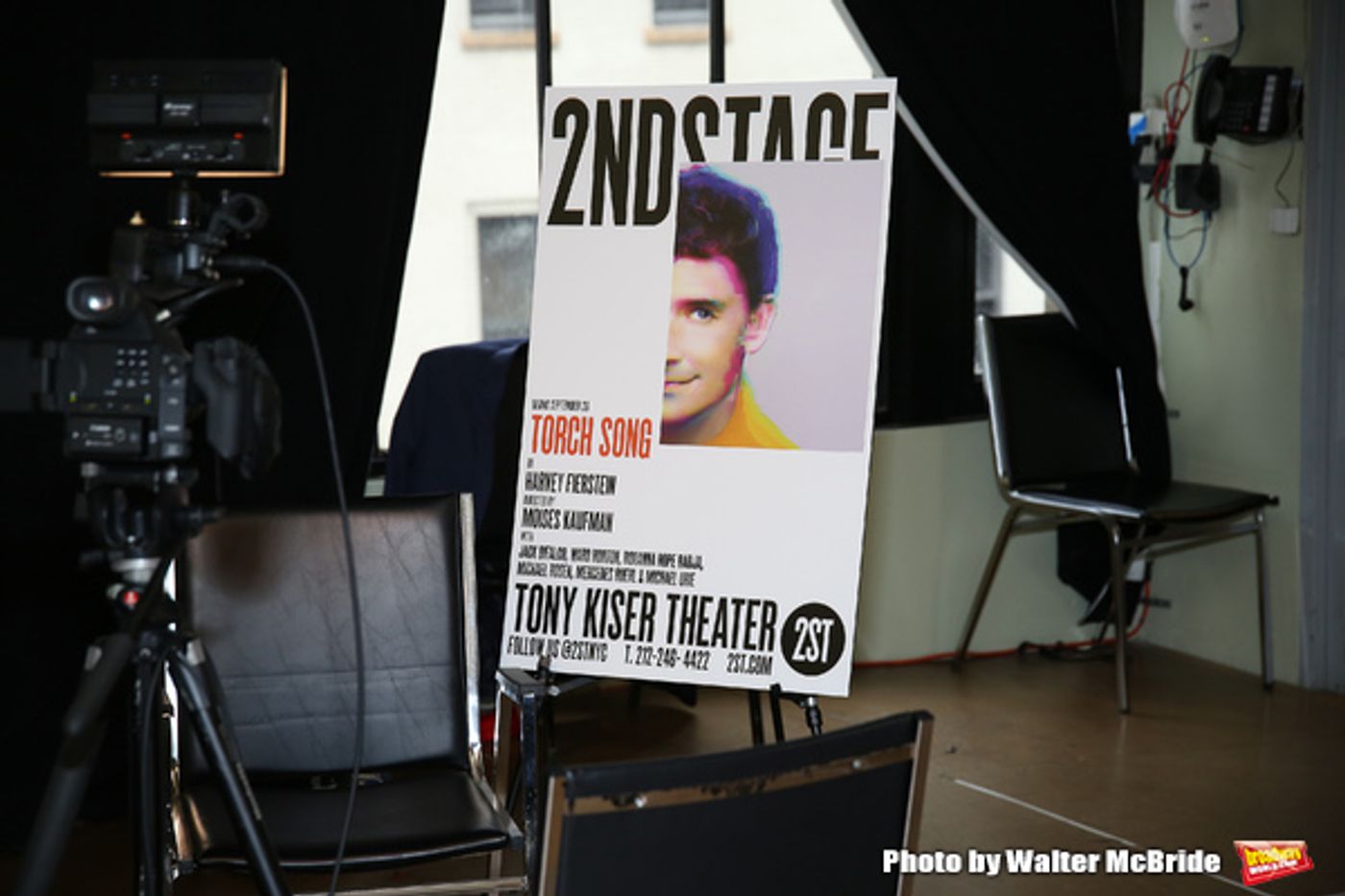 Photo Coverage: Michael Urie and the Company of TORCH SONG Meet the Press!  Image