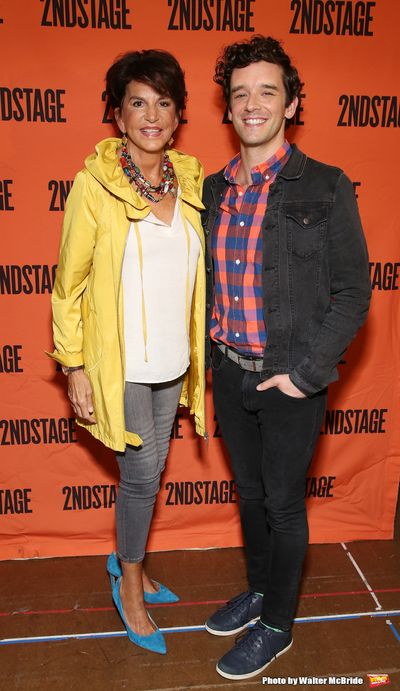 Merecedes Ruehl and Michael Urie Photo