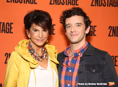 Merecedes Ruehl and Michael Urie Photo