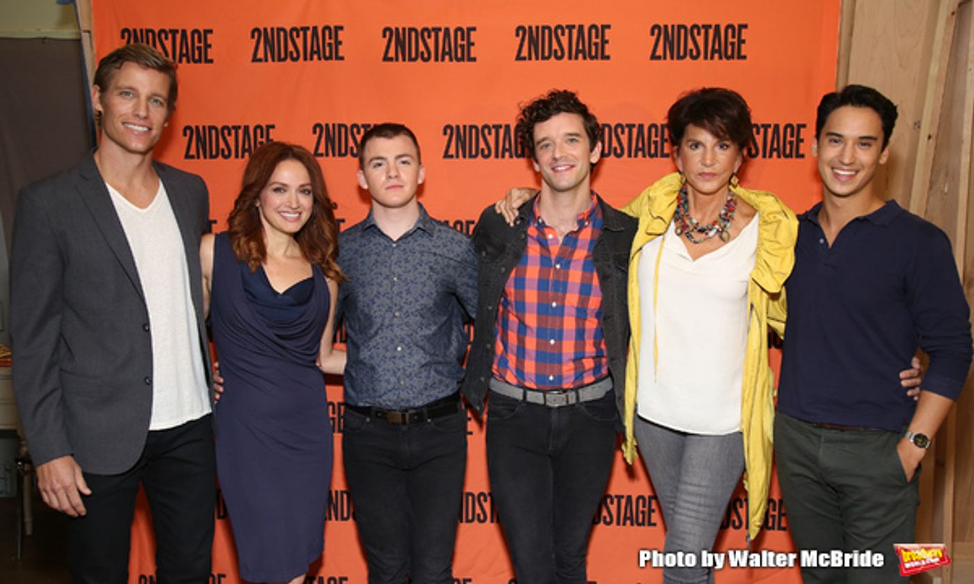 Photo Coverage: Michael Urie and the Company of TORCH SONG Meet the Press!  Image