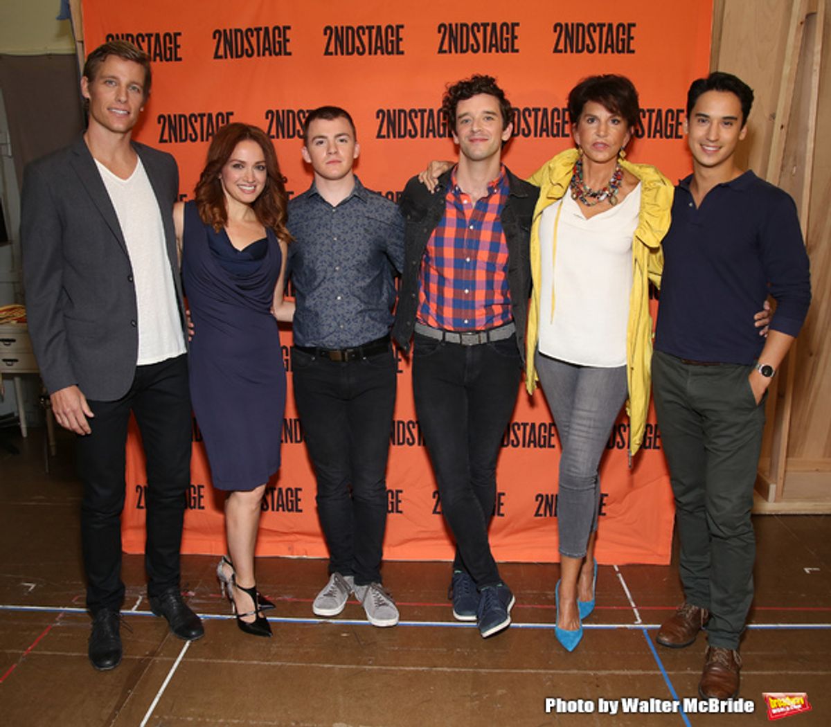 Ward Horton, Roxanna Hope Radja, Jack DiFalco, Michael Urie, Merecedes Ruehl and Michael Rosen at 