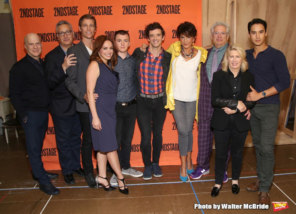 Richie Jackson, Moises Kaufman, Ward Horton, Roxanna Hope Radja, Jack DiFalco, Michael Urie, Merecedes Ruehl, Harvey Fierstein, Carole Rothman and Michael Rosen  at 